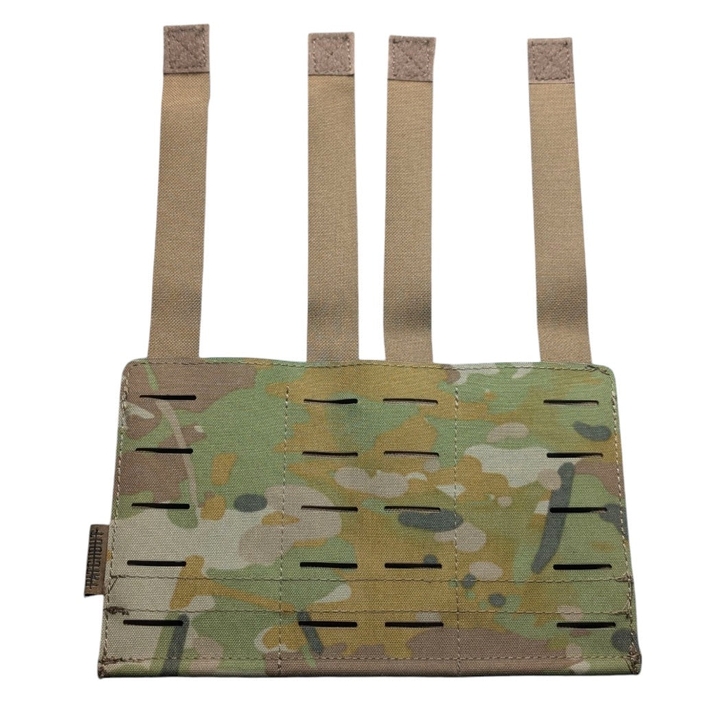 Elastic Triple Shingle - 3-magazine elastic retention pouch, Patch Out