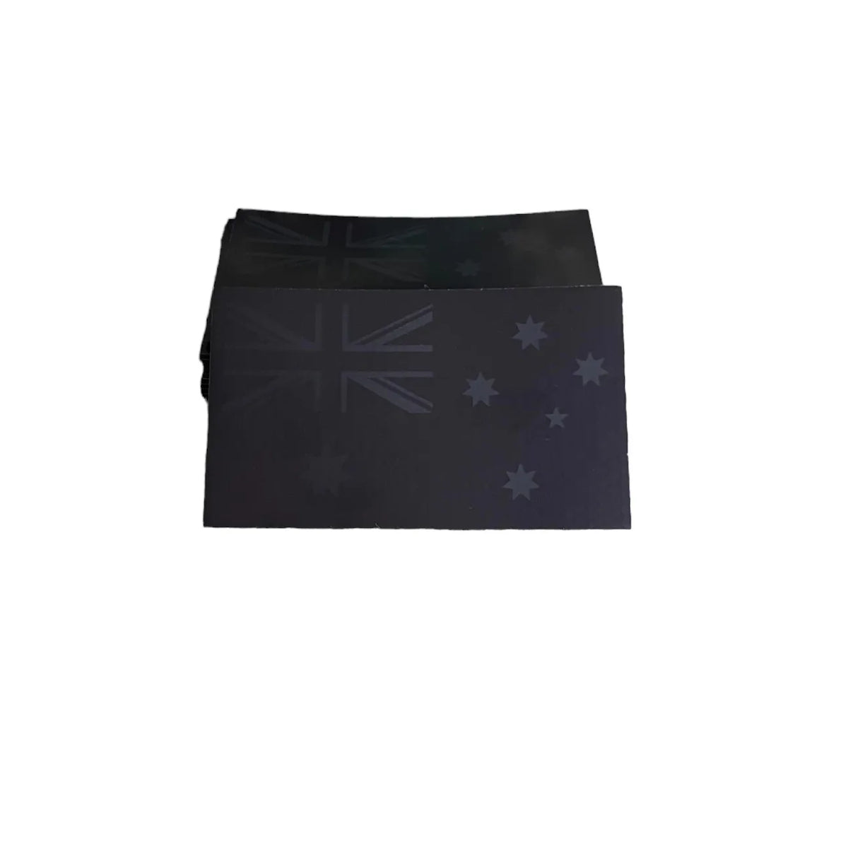 Blacked out ANF patch on reflective material