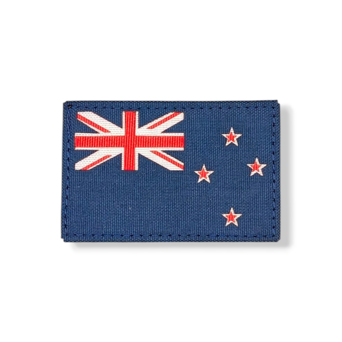High vis New Zealand flag patch in Royal and Navy Blue