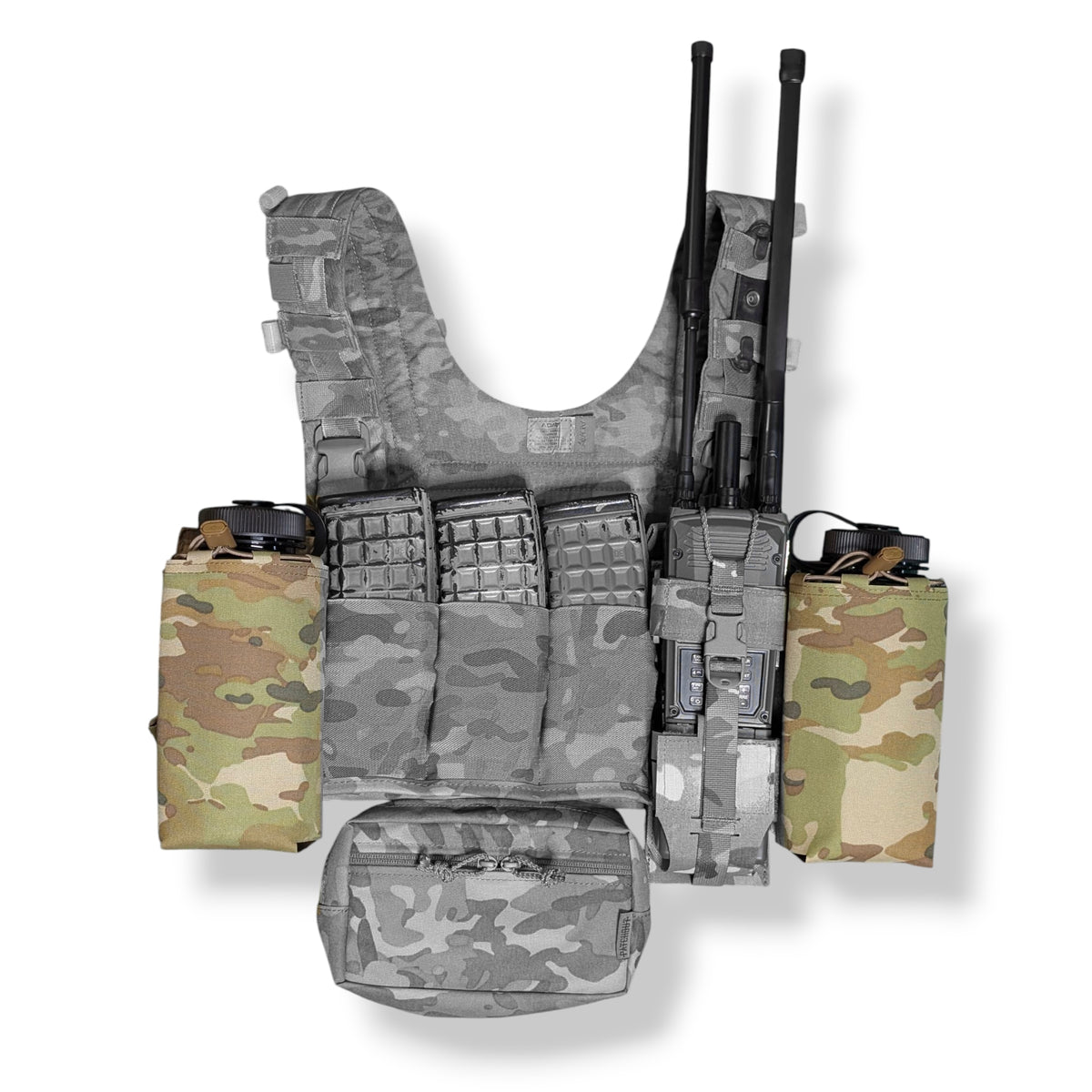 Patch Out 1L Water Bottle and Pouch Bundle, Patch Out