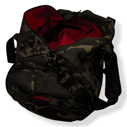 2 Tone Duffel Bag - 31L training and travel duffel, Patch Out