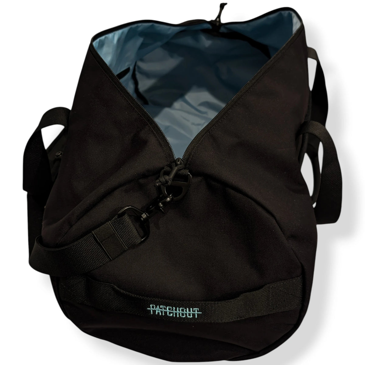2 Tone Duffel Bag - 31L training and travel duffel, Patch Out