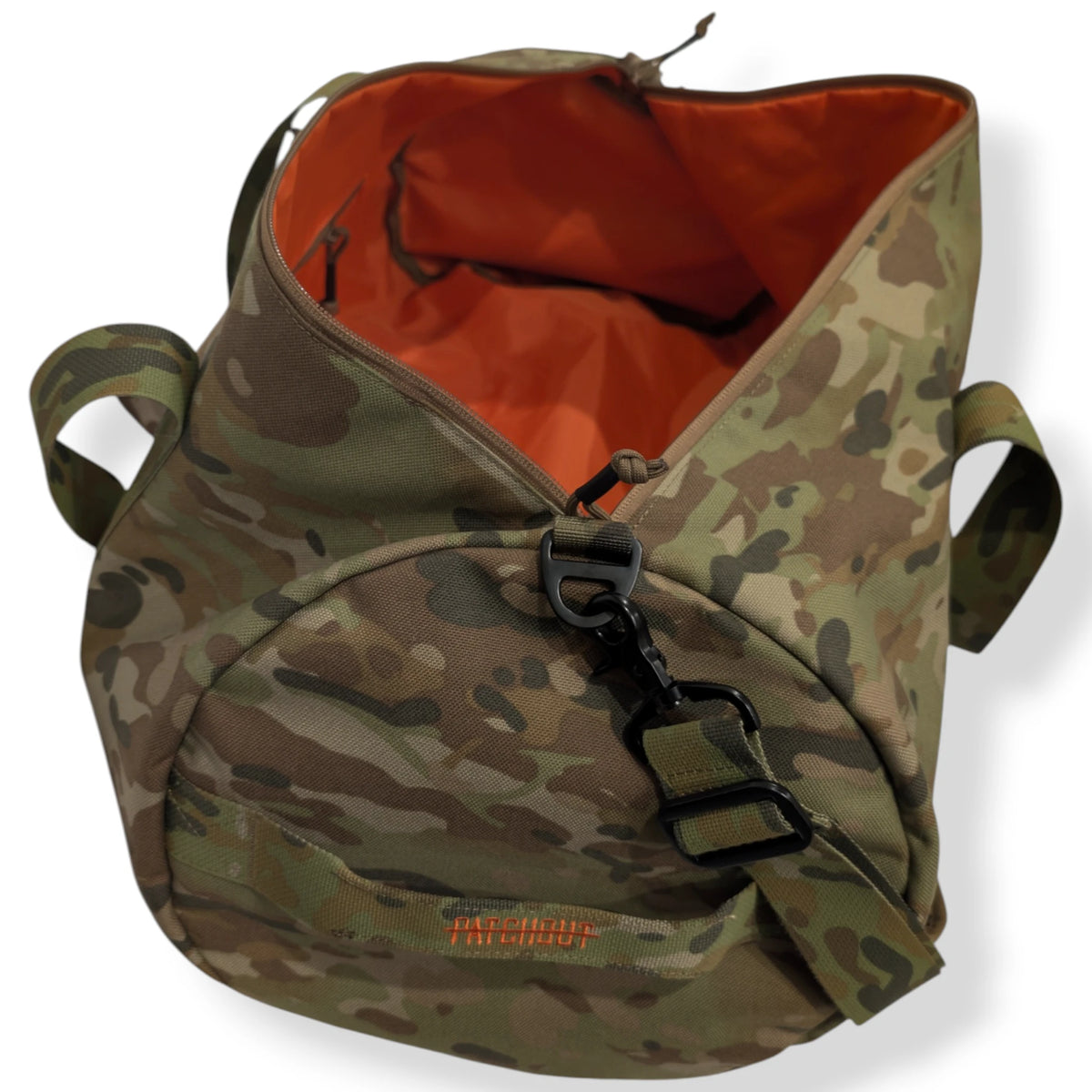 2 Tone Duffel Bag - 31L training and travel duffel, Patch Out