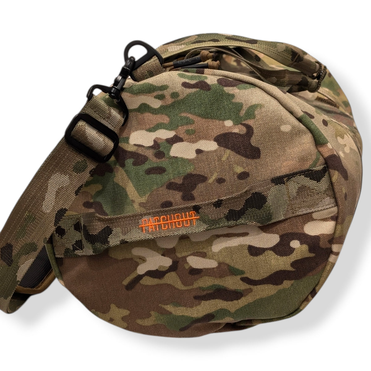 2 Tone Duffel Bag - 31L training and travel duffel, Patch Out