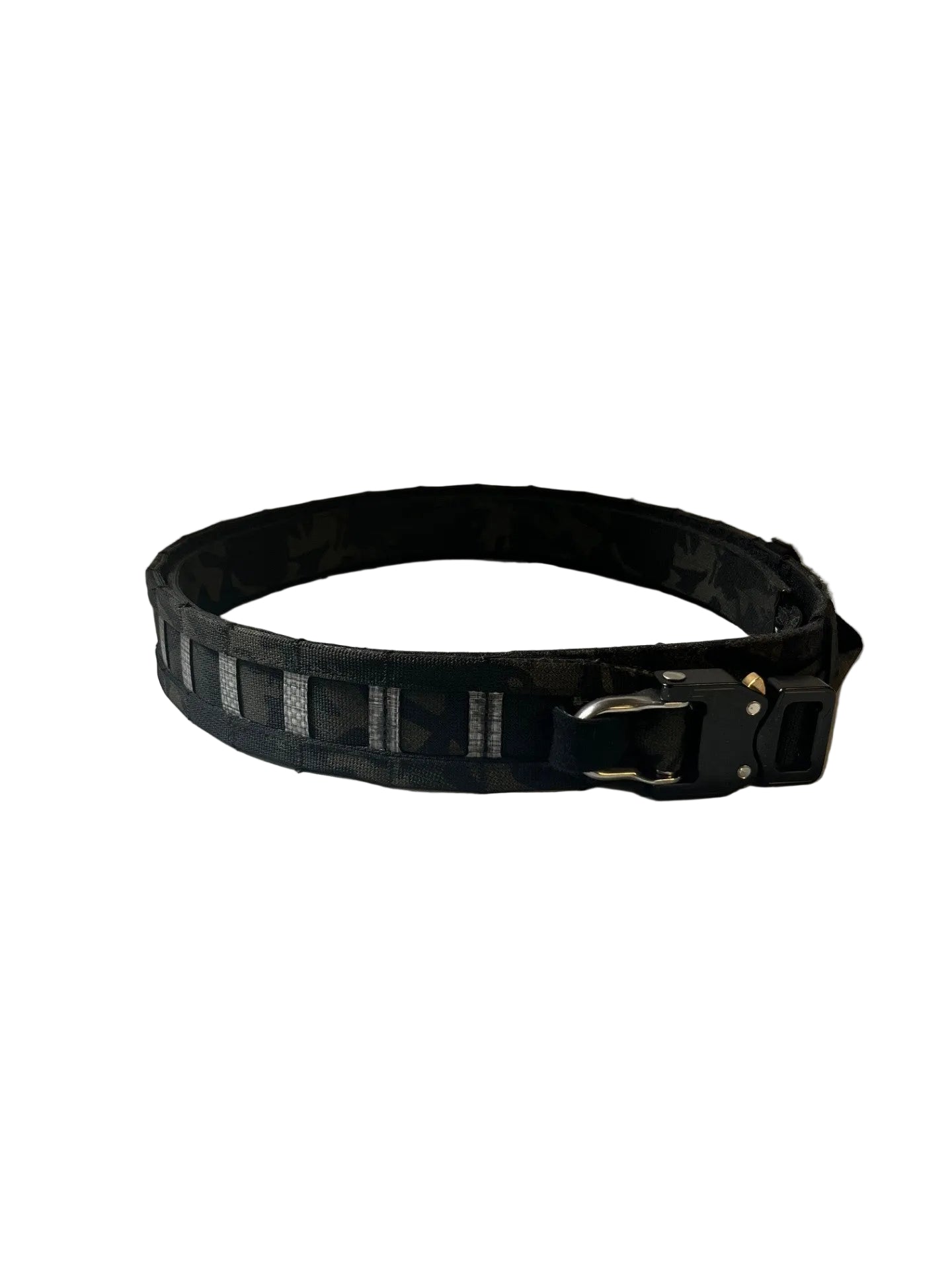 Black Peregrine Battle Belt with a pattern on a white background