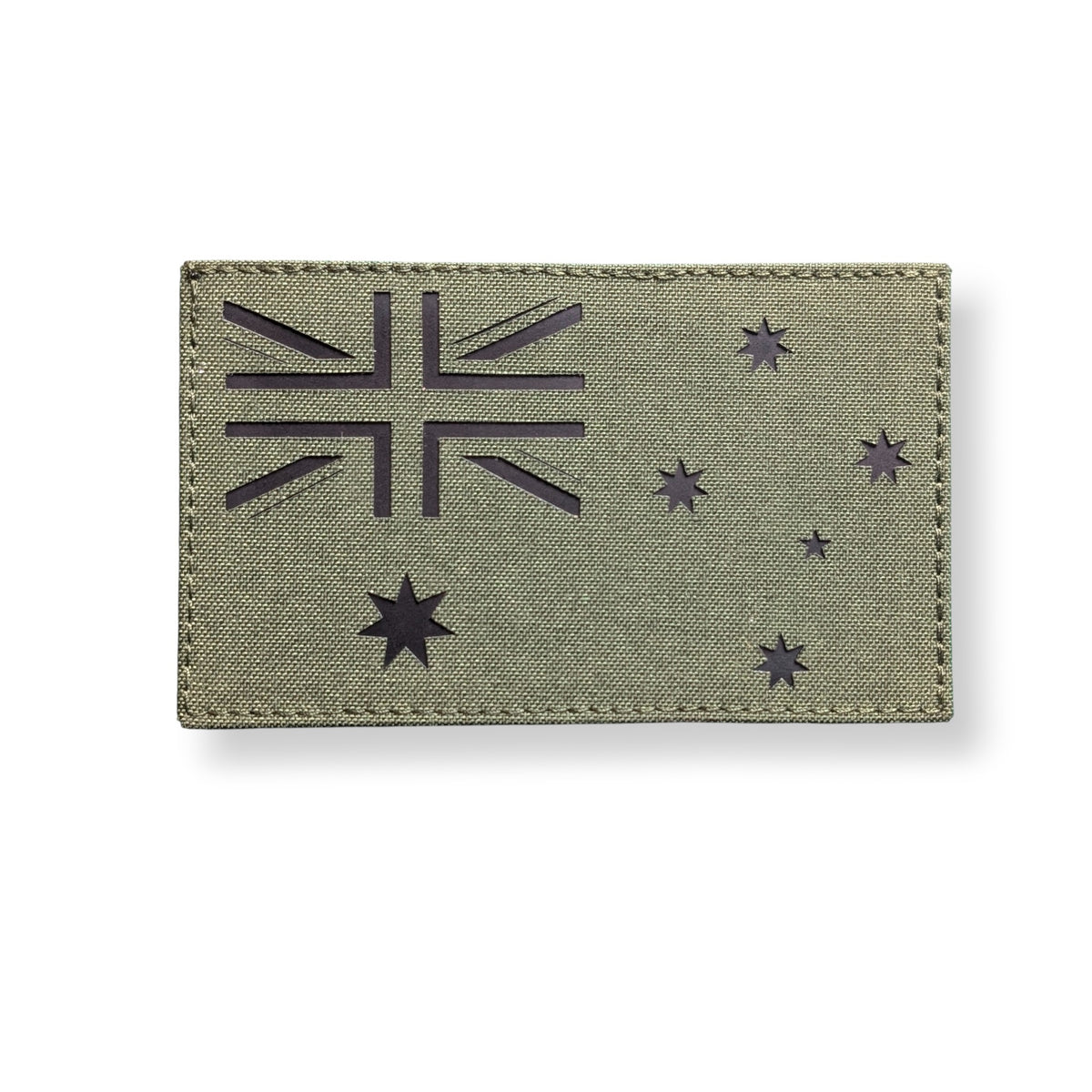 ANF Australian National Flag patch in OD Green