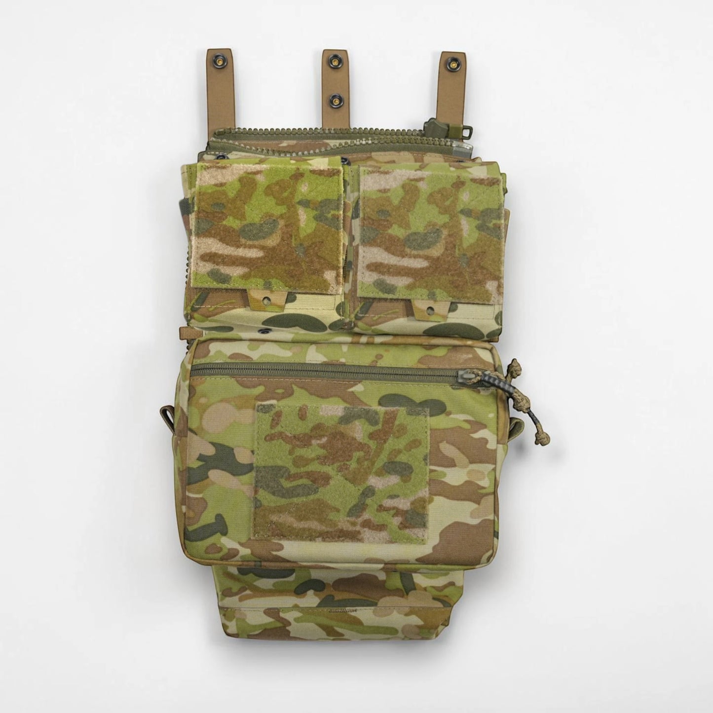 The Back Panel - modular MOLLE back panel with MOD-A pouches, Patch Out