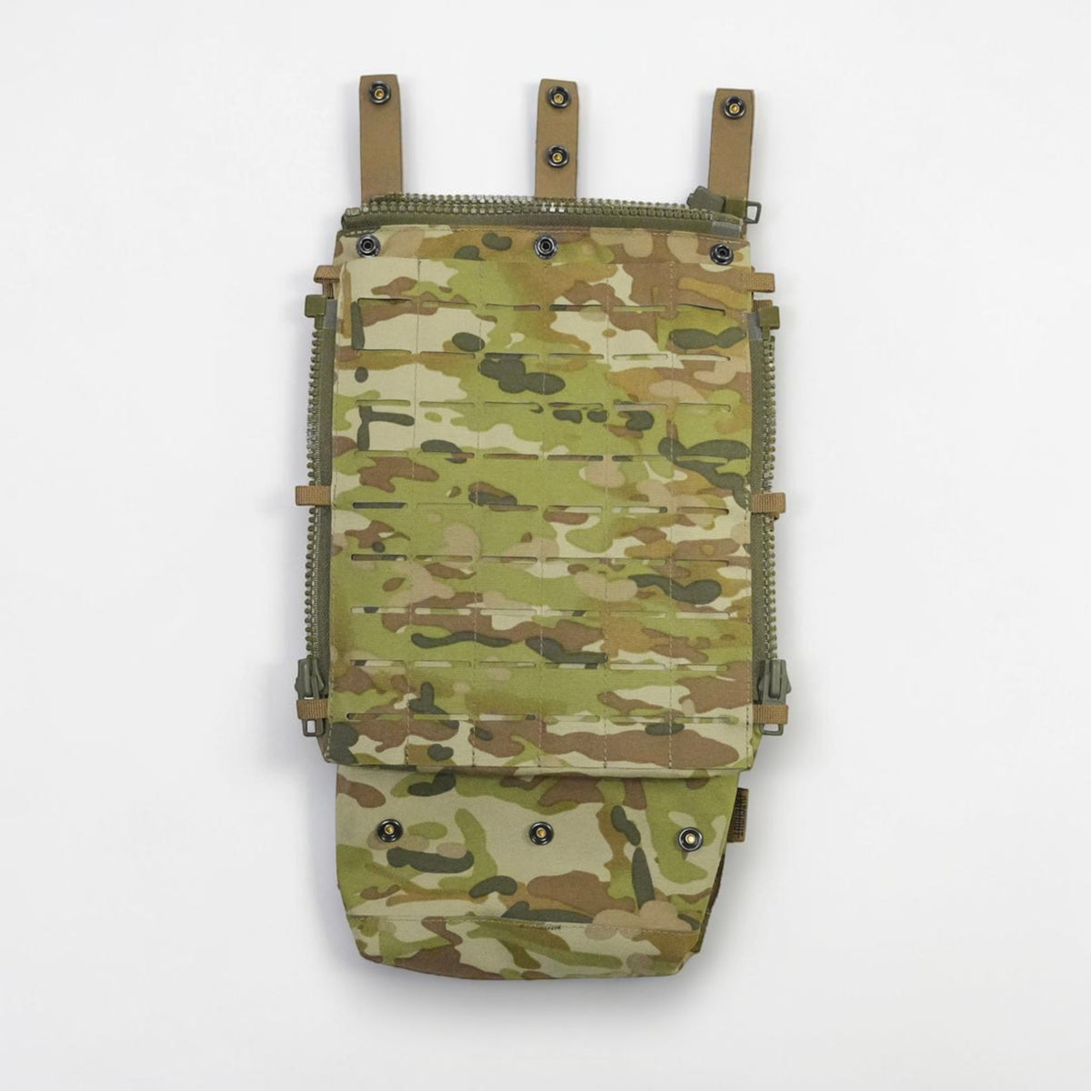 The Back Panel - modular MOLLE back panel with MOD-A pouches, Patch Out