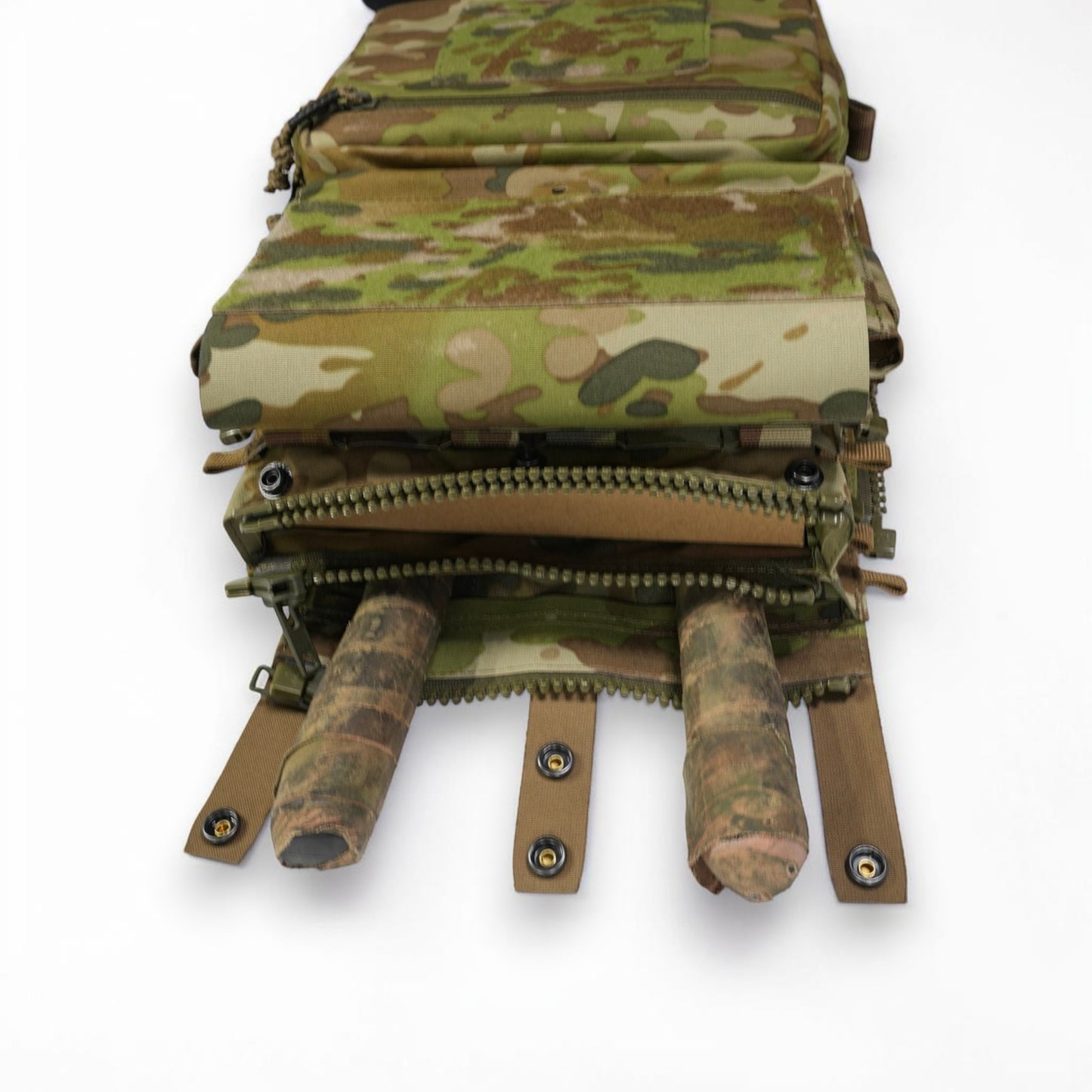 The Back Panel - modular MOLLE back panel with MOD-A pouches, Patch Out