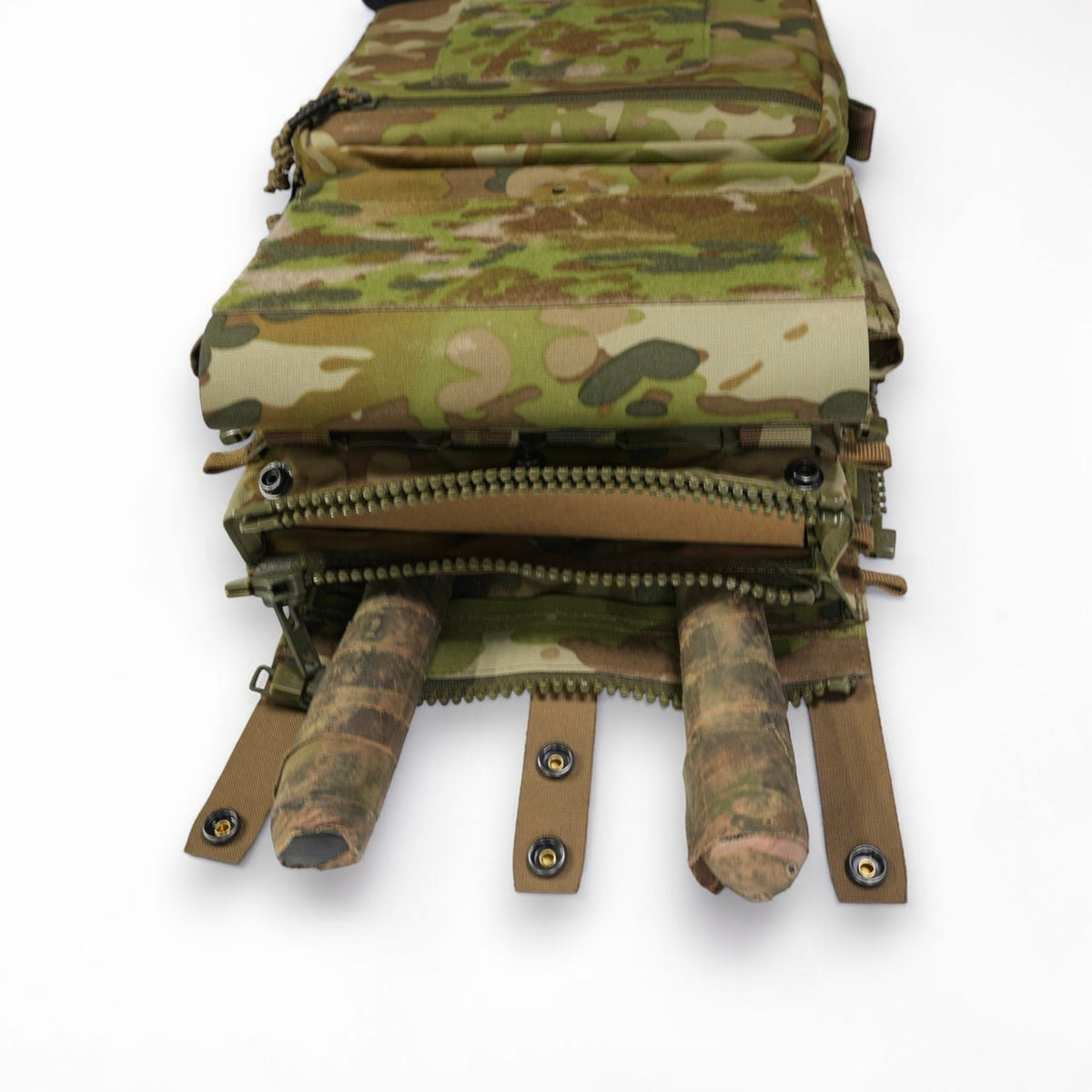 The Back Panel - modular MOLLE back panel with MOD-A pouches, Patch Out