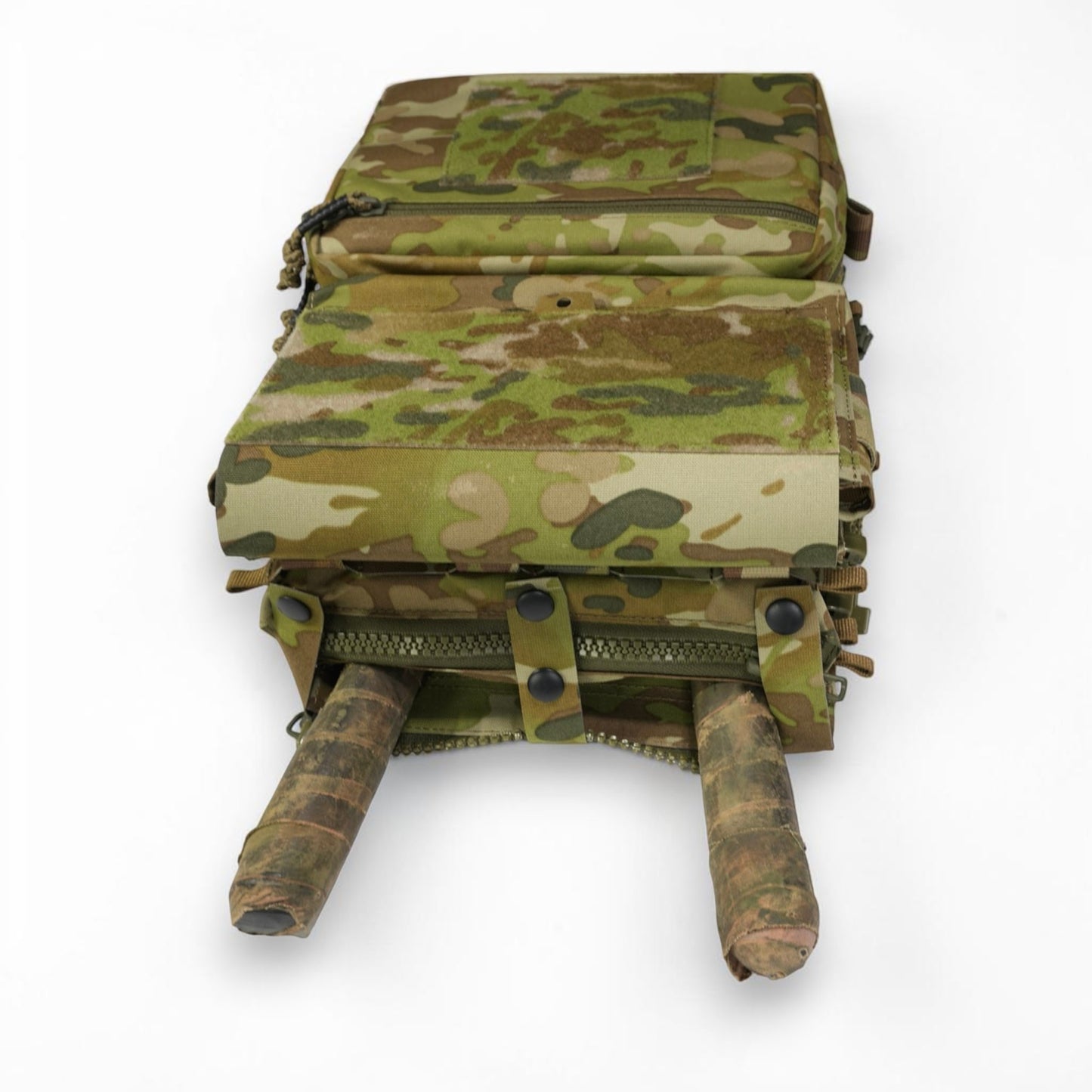 The Back Panel - modular MOLLE back panel with MOD-A pouches, Patch Out