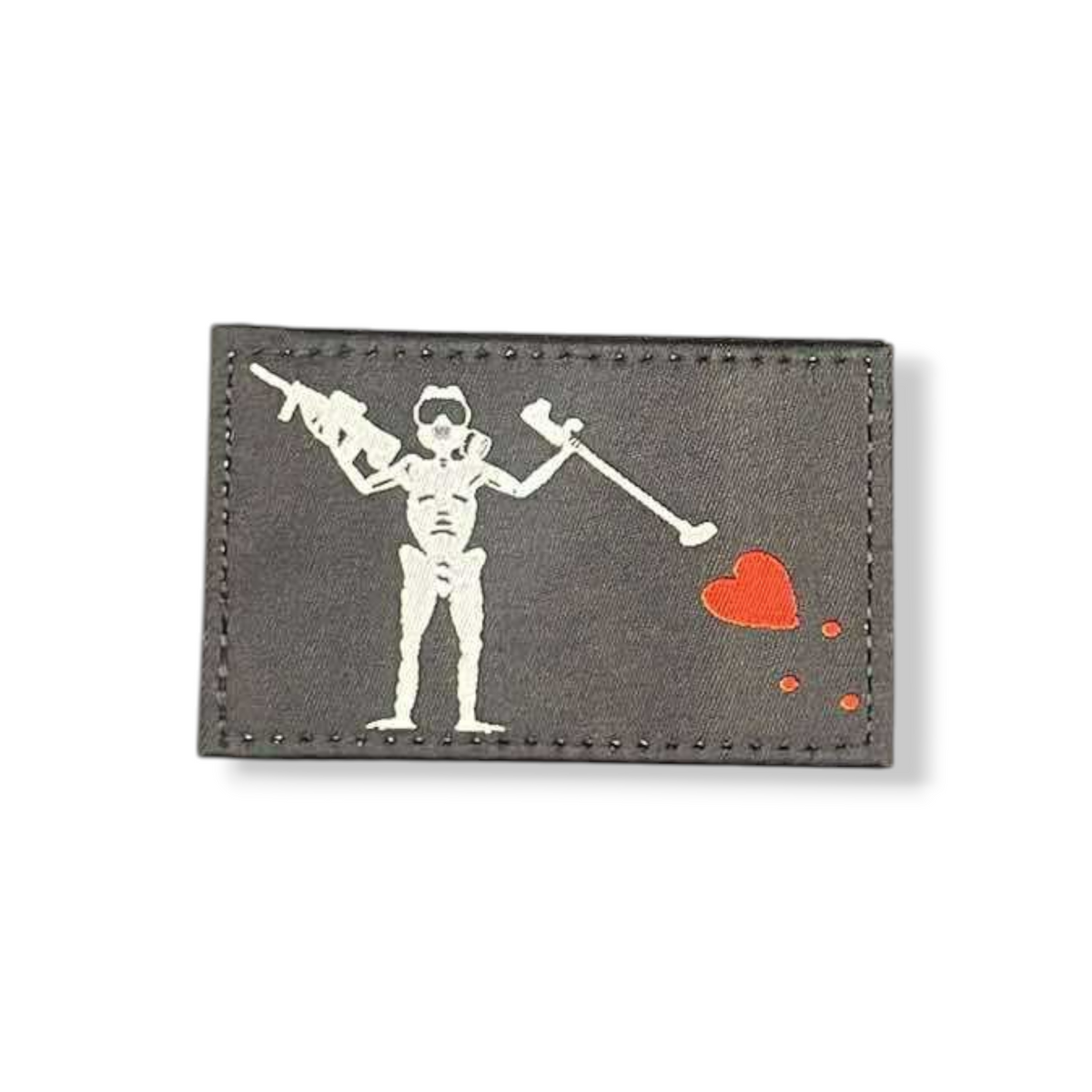 Black Beard Rifle woven patch