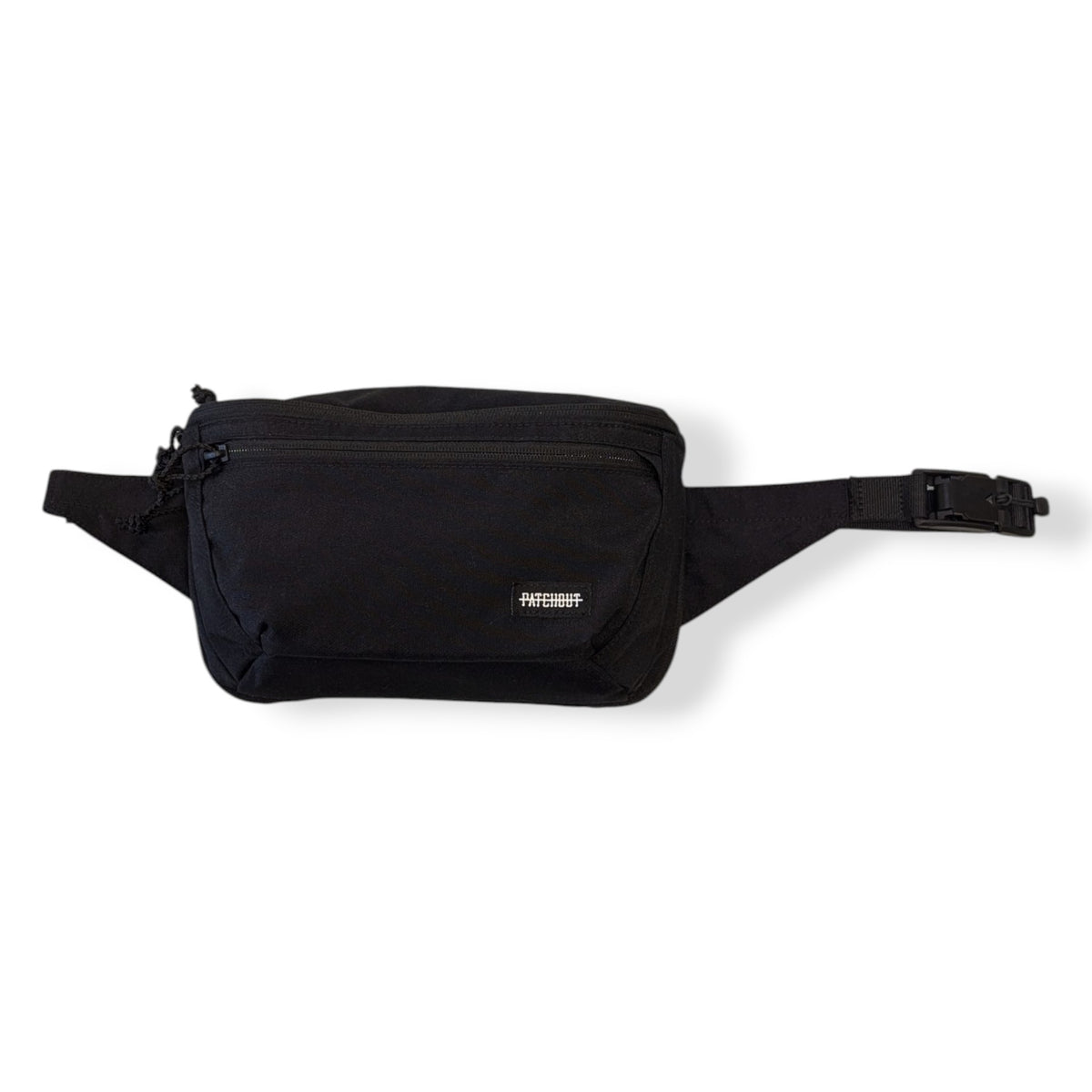 Concealed Carry Bum Bag - Black, Patch Out