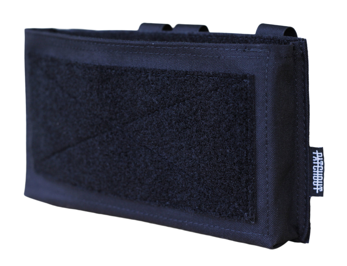 Black MOD-A Pouch - reversible admin and medical pouch, Patch Out