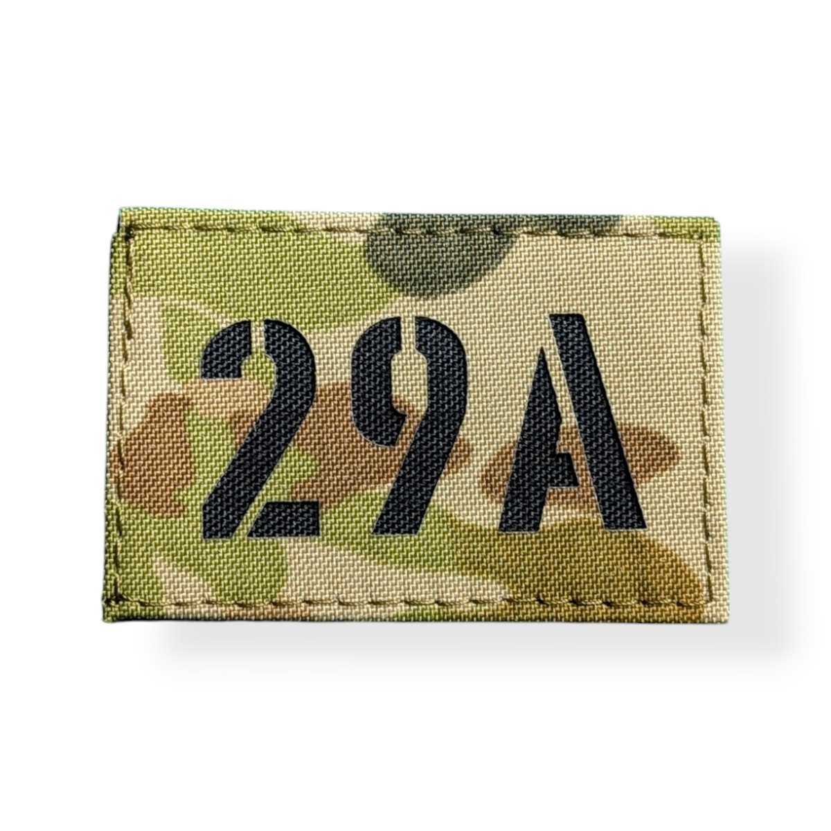 Call sign shoulder patch, laser cut