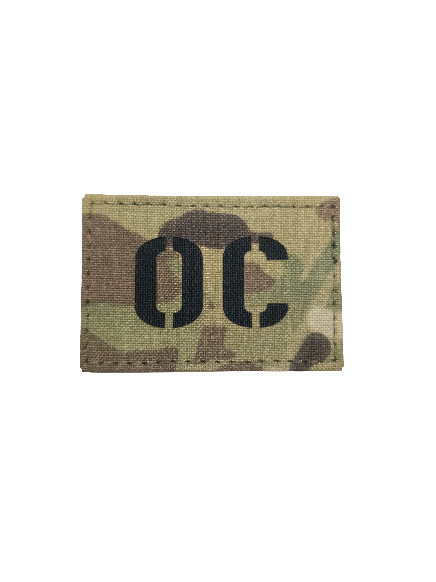 Call sign patch, 75 x 50 mm