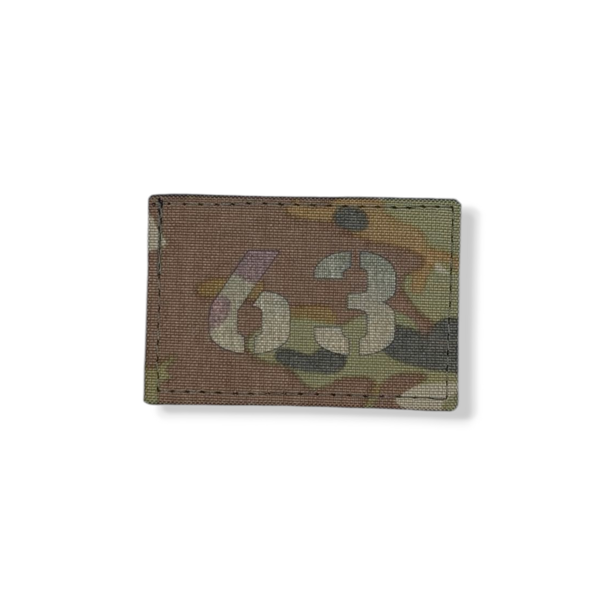 Call sign patch lettering colour options