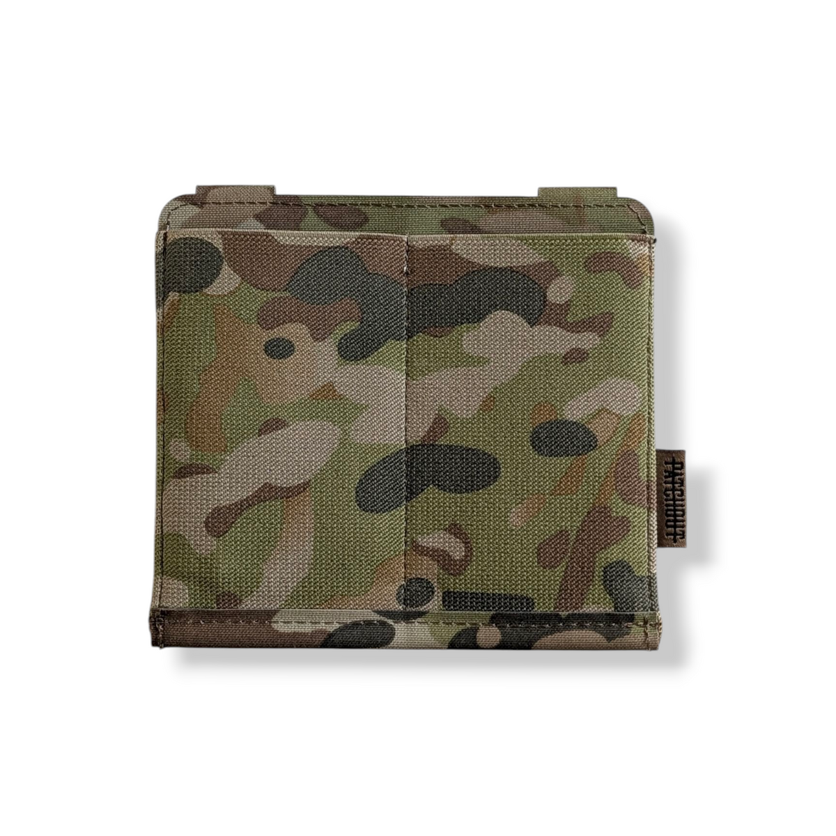 Elastic Double Shingle - 2-magazine elastic retention pouch, Patch Out