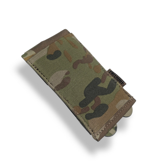 Elastic Single Shingle - elastic magazine retention pouch, Patch Out