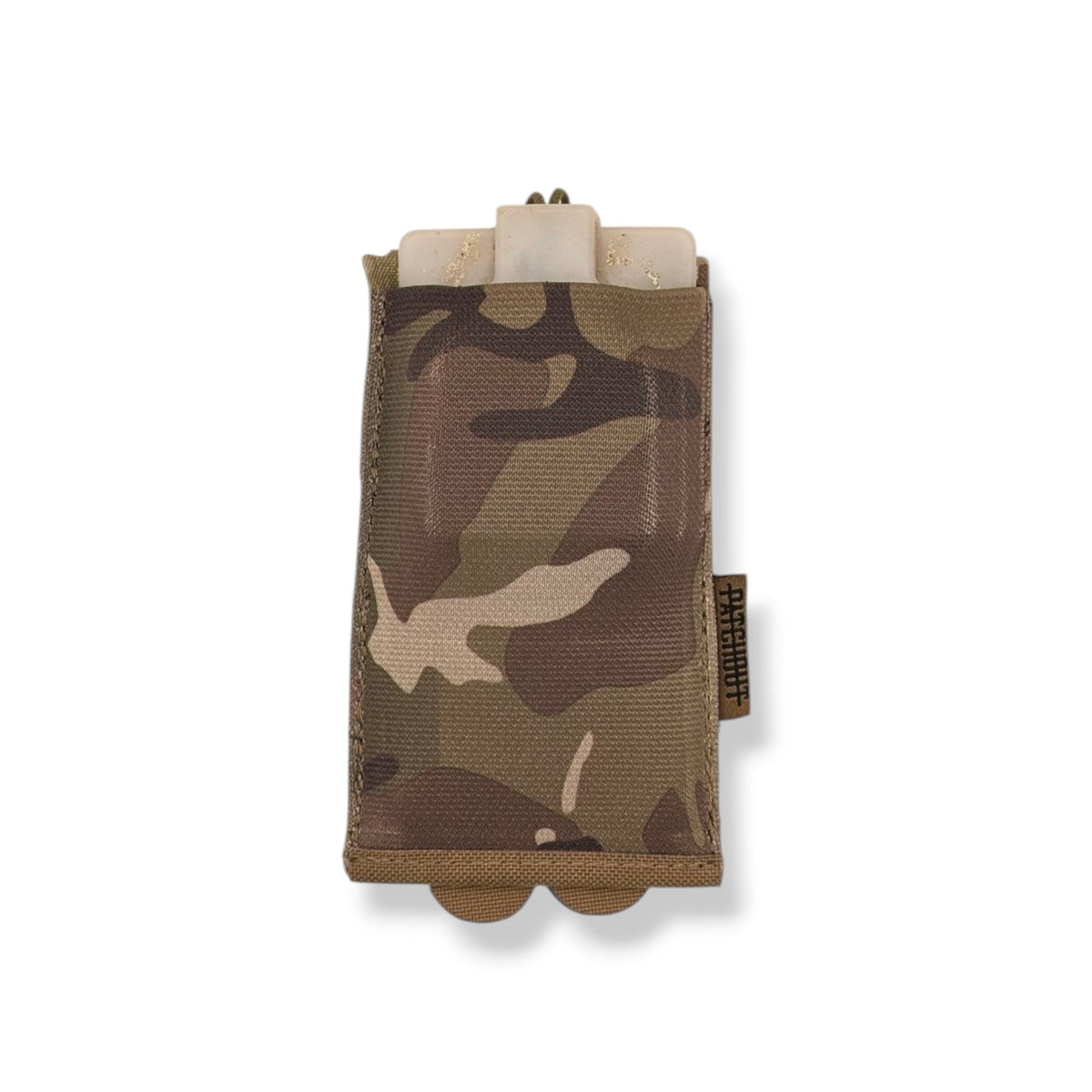 Elastic Single Shingle - elastic magazine retention pouch, Patch Out