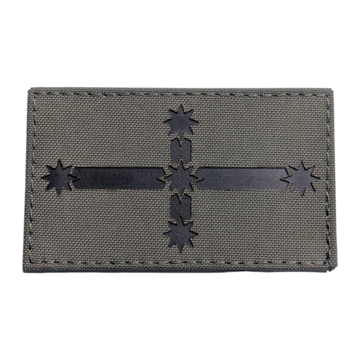 Eureka flag patch, laser cut