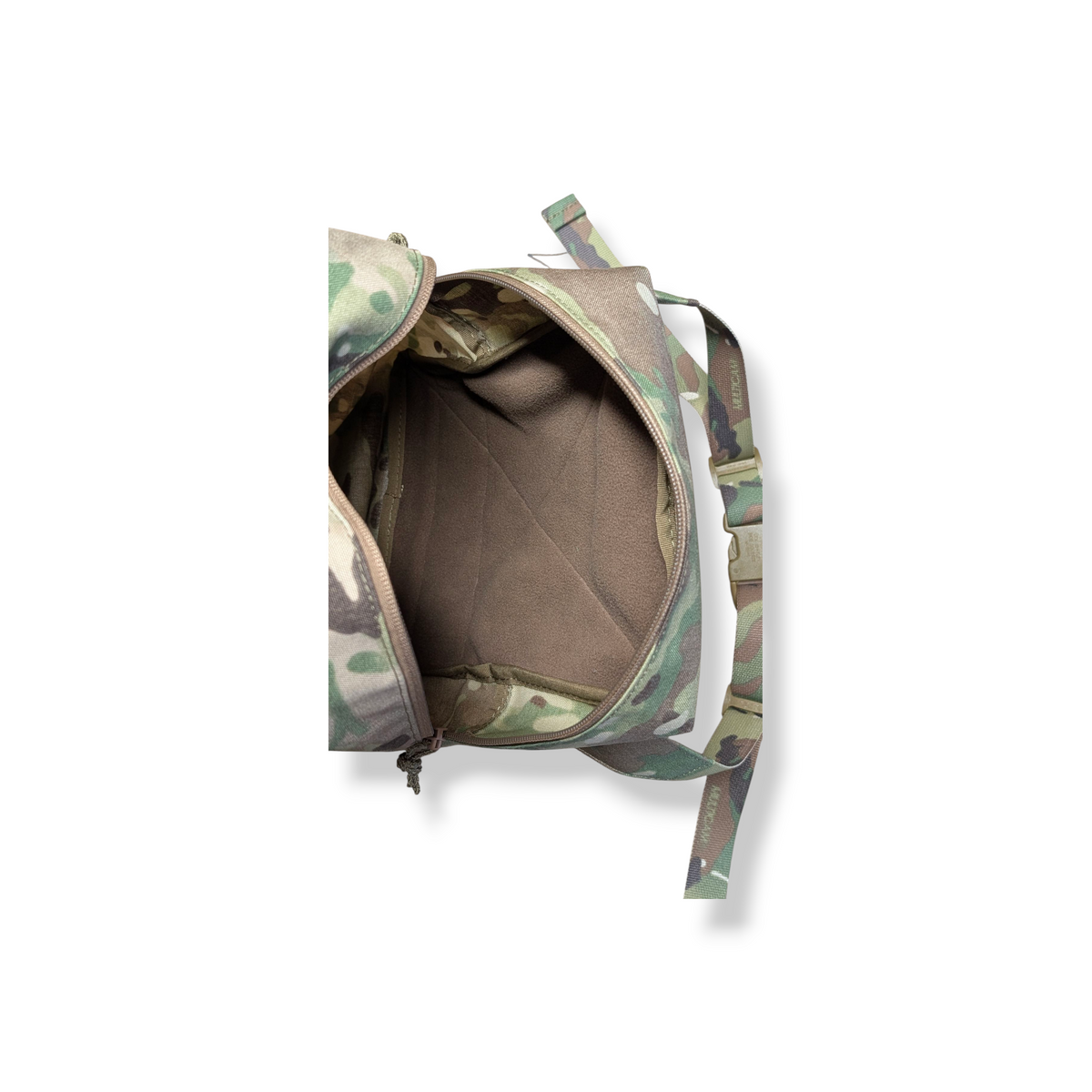 Gas Mask Pouch - waist-mounted gas mask carrier, Patch Out