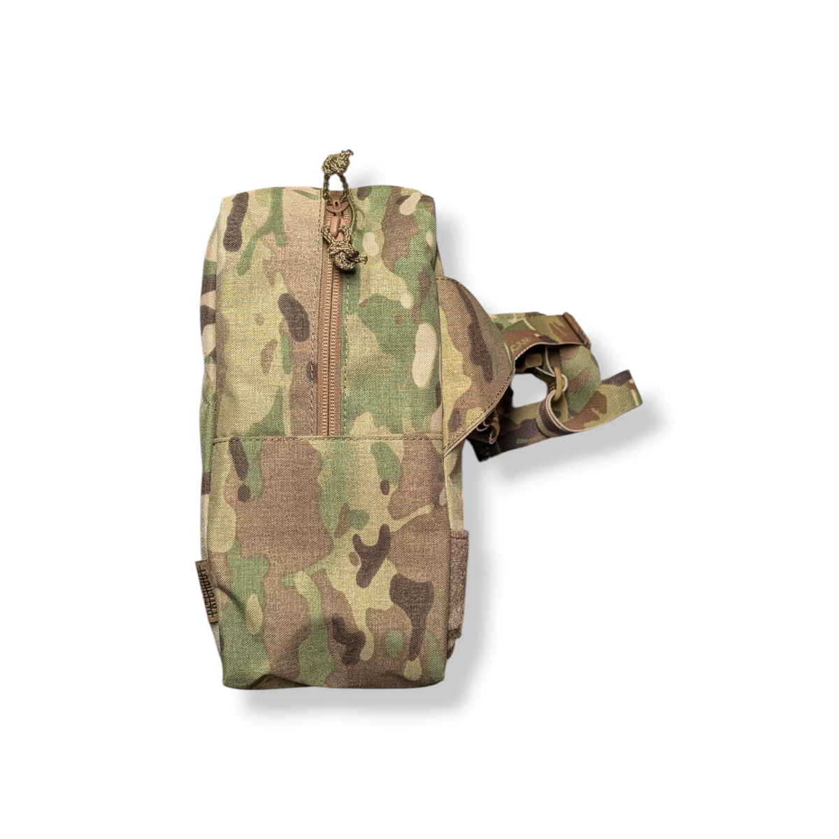 Gas Mask Pouch - waist-mounted gas mask carrier, Patch Out
