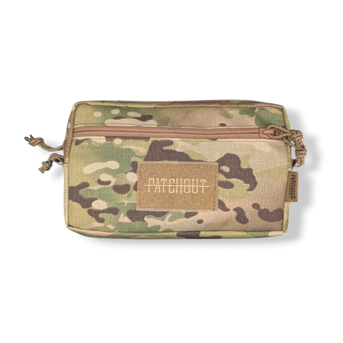 Horizontal GP Pouch - MOLLE general-purpose pouch, Patch Out