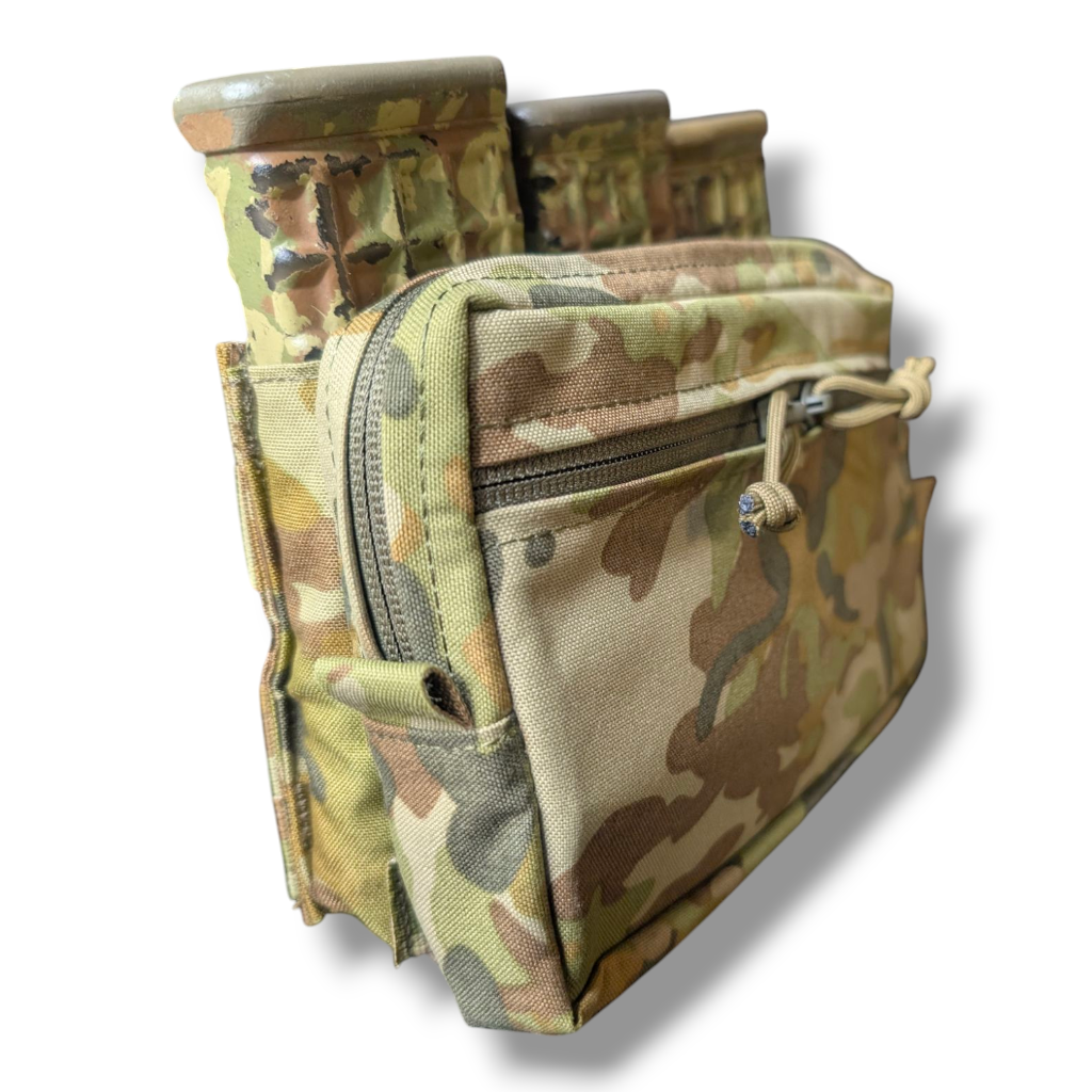 Horizontal GP Pouch - MOLLE general-purpose pouch, Patch Out