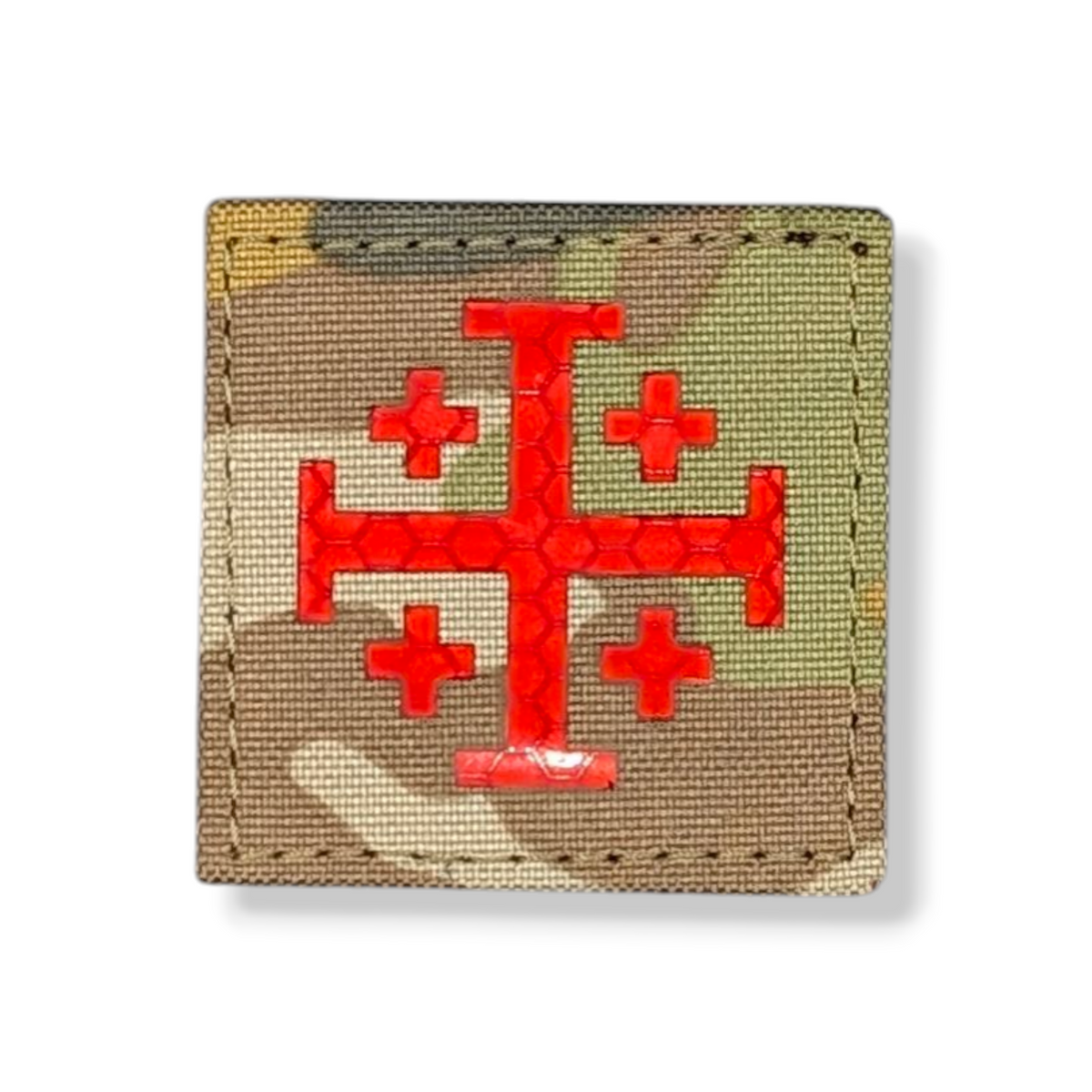 Jerusalem cross patch, colour options