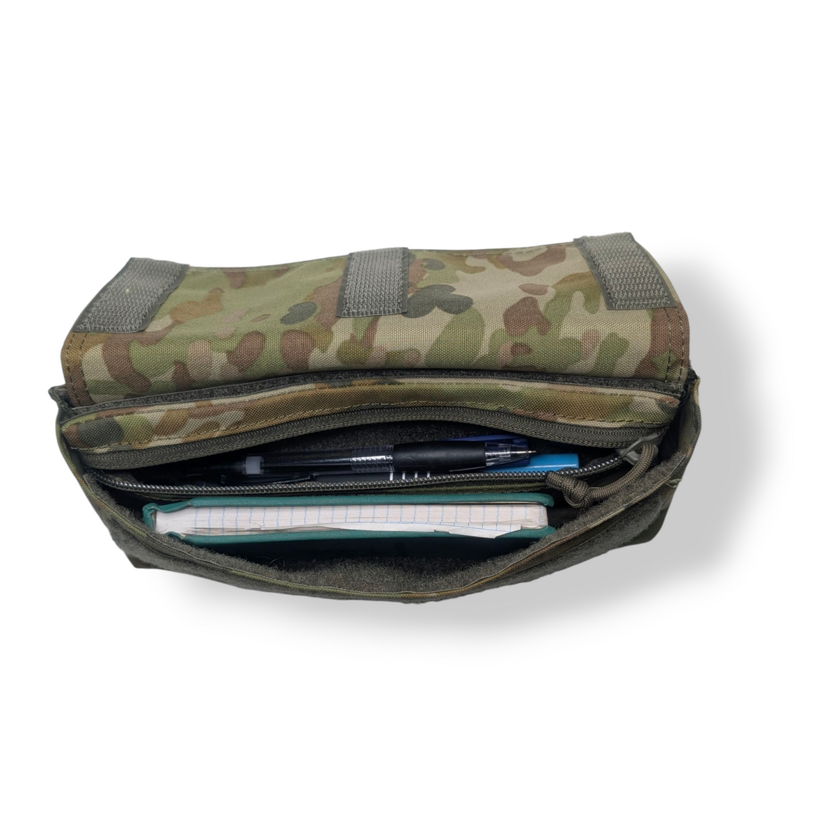 Large Tear Away - Velcro tear-away pouch with loop-lined interior, Patch Out