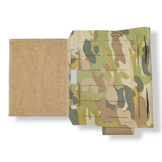Left Sided Wing Pouch - Velcro-attachable wing pouch, Patch Out