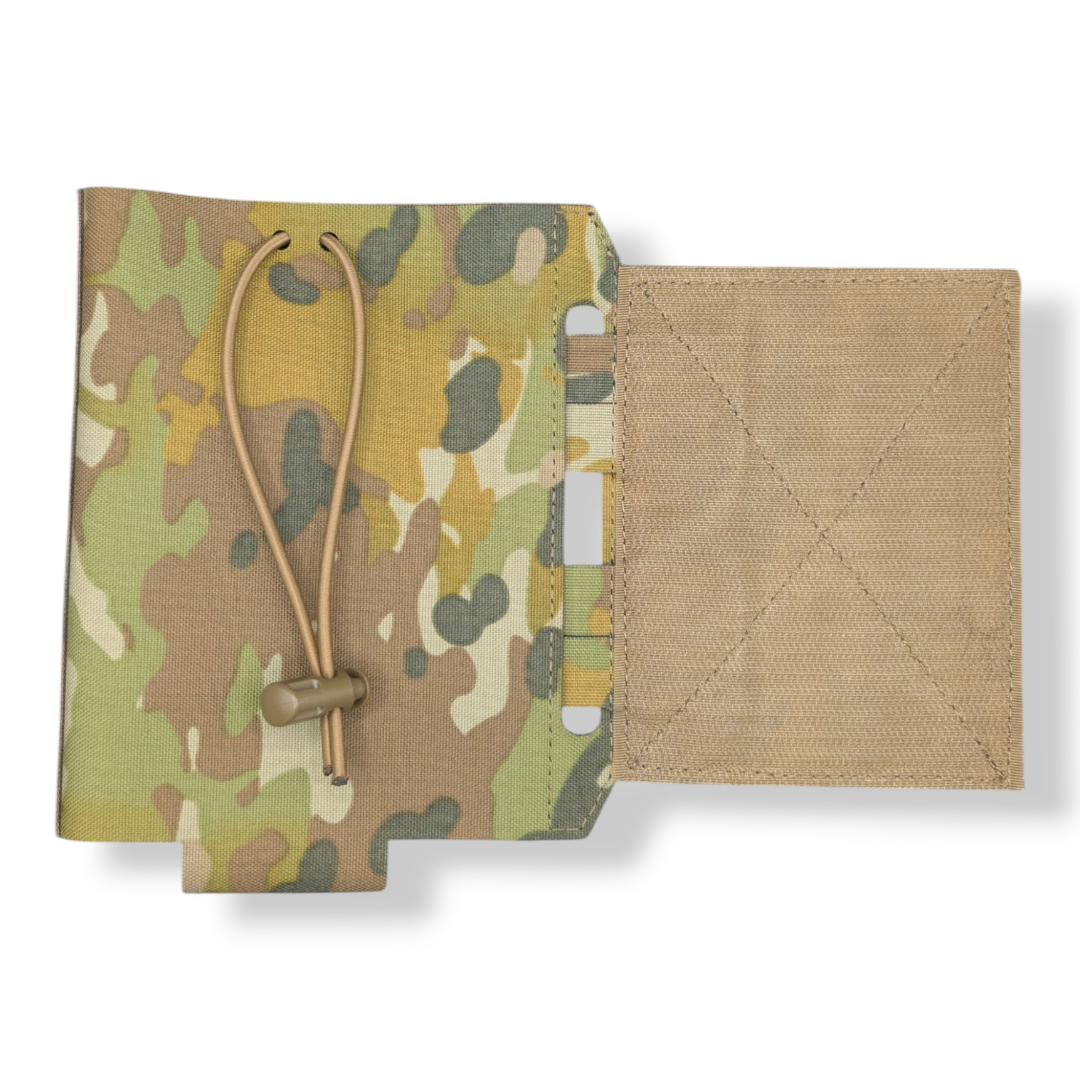 Left Sided Wing Pouch - Velcro-attachable wing pouch, Patch Out