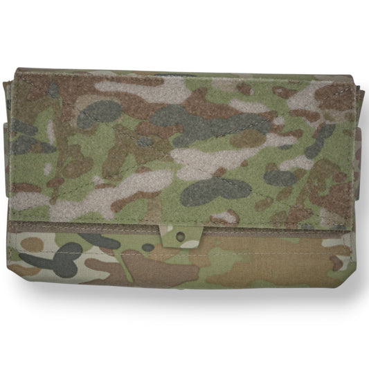MOD-A Expandable Pouch - reversible admin pouch with elastic tensioning, Patch Out