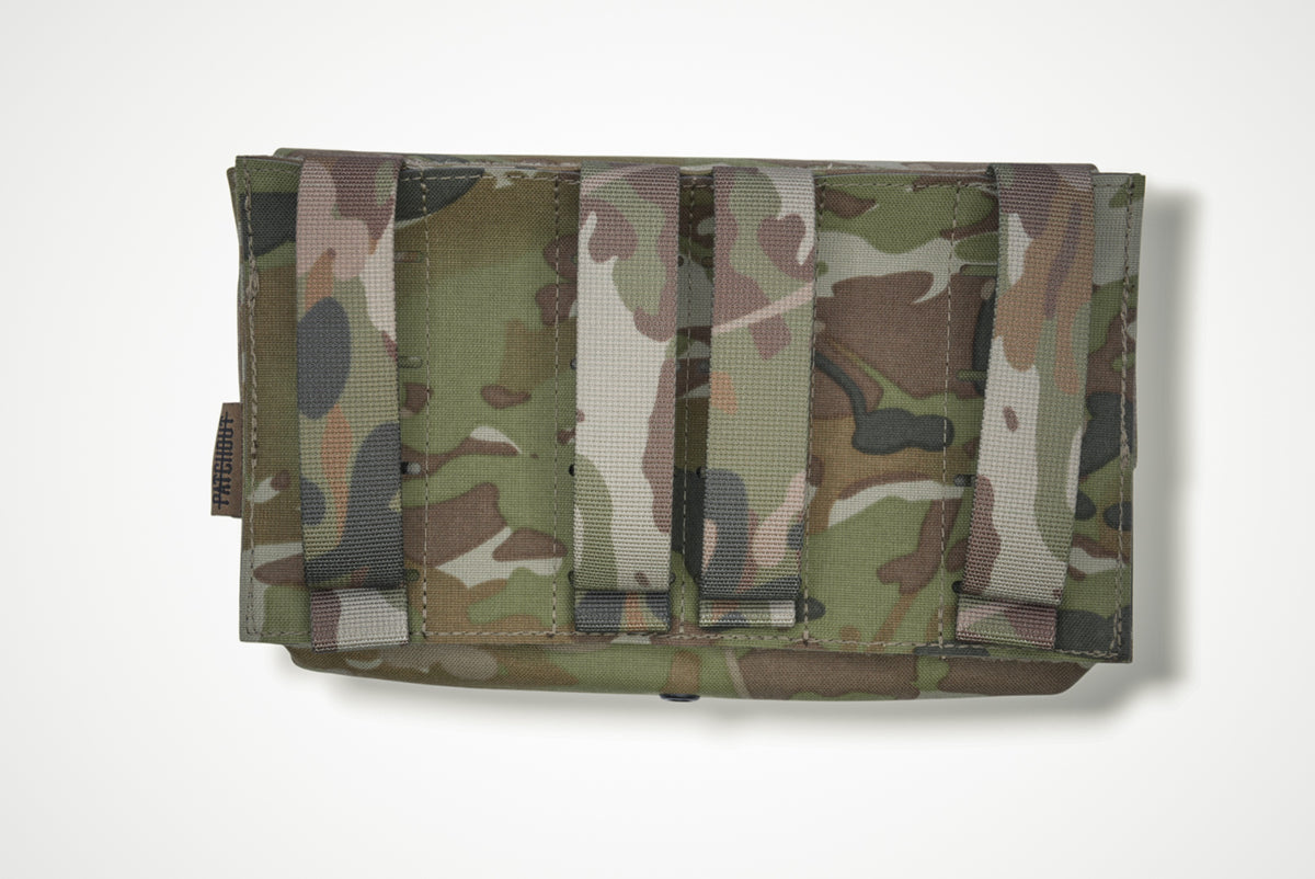 MOD-A Expandable Pouch - reversible admin pouch with elastic tensioning, Patch Out