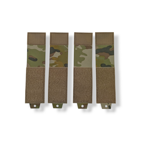 Mod-A Portioned Flaps - Velcro flap inserts for Mod-A pouches, Patch Out
