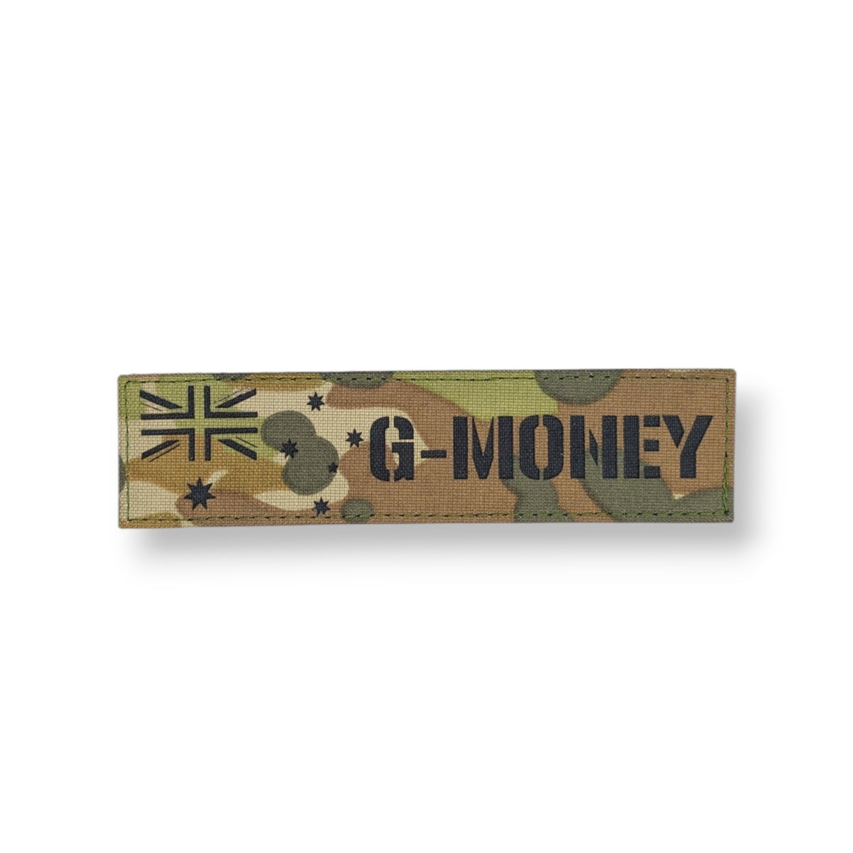 Name tag patch with hook Velcro backing