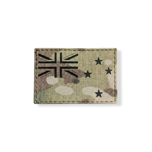 New Zealand flag patch, laser cut