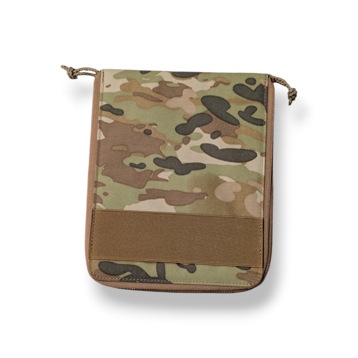 Op Log Book Holder - camouflaged observation post notebook cover, Patch Out