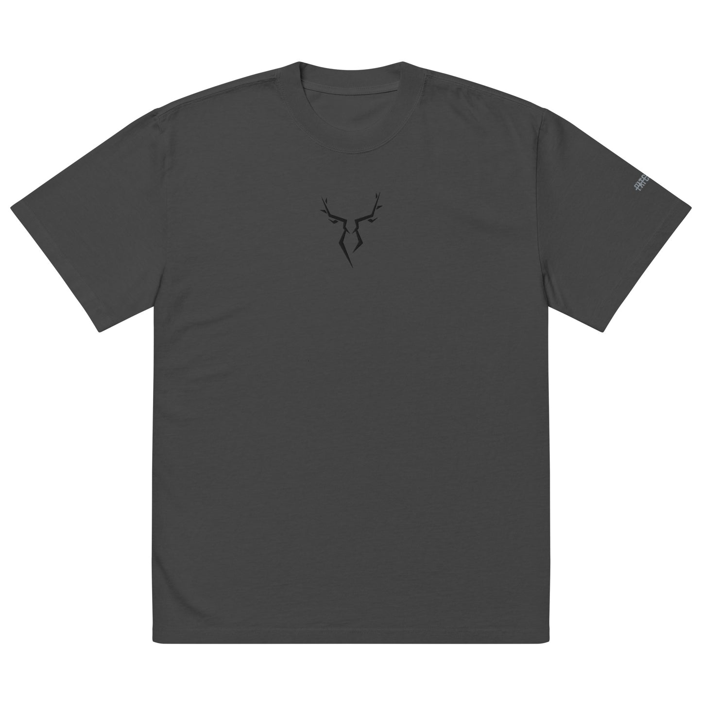 Heavy-Weighted Oversized Tee + Embroidered