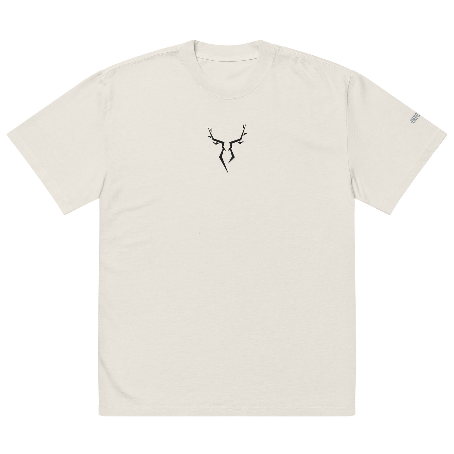 Heavy-Weighted Oversized Tee + Embroidered