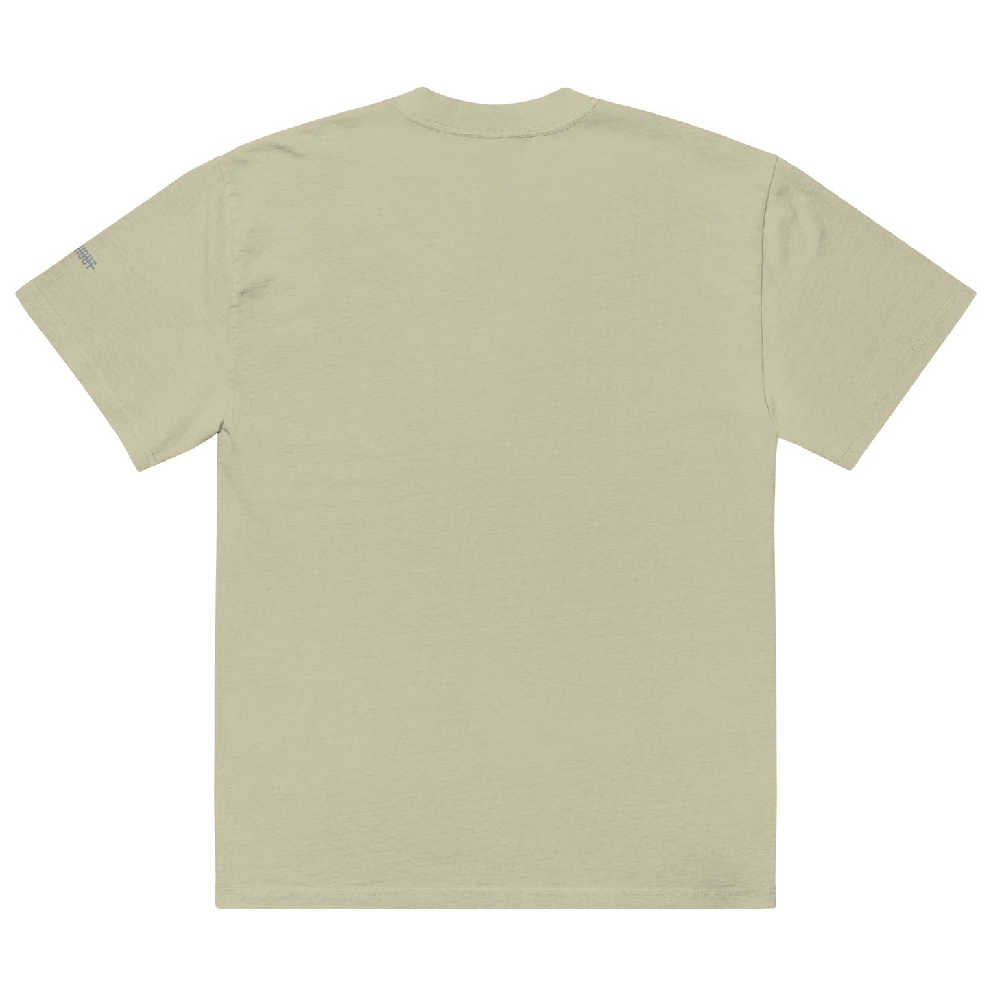 Heavy-Weighted Oversized Tee + Embroidered