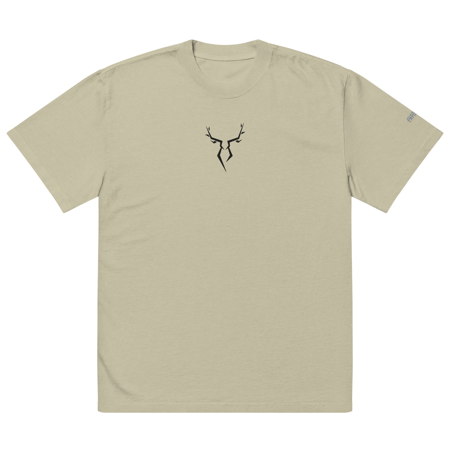 Heavy-Weighted Oversized Tee + Embroidered