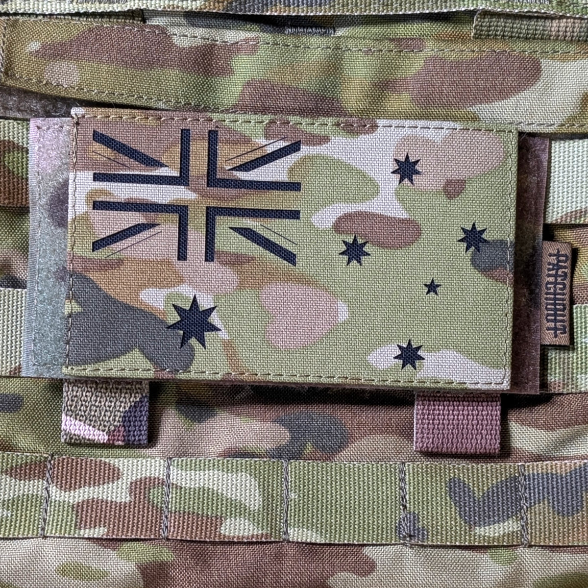 Multicam patch loop panel, 150 x 75 mm