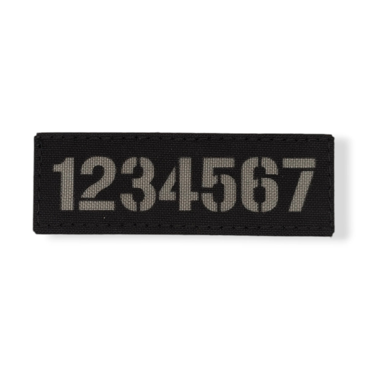 Police identifier patch, laser cut 500D Cordura