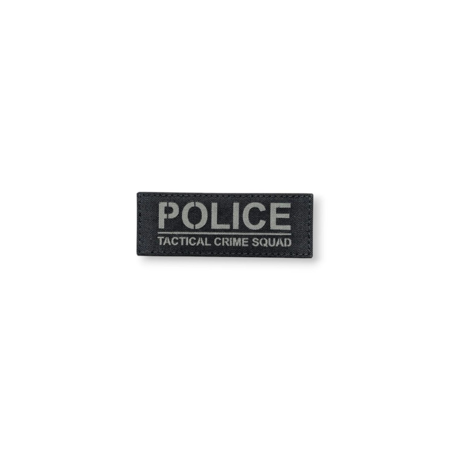 Police Tactical Crime Squad patch, laser cut