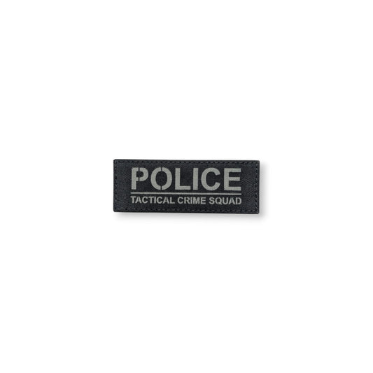 Police Tactical Crime Squad patch, laser cut