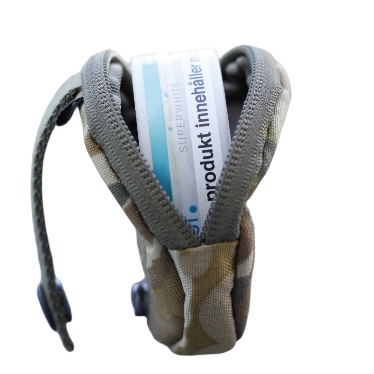 Puck Pouch - compact MOLLE snus pouch, Patch Out