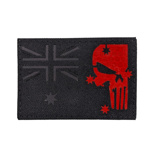 Punisher ANF patch, laser cut