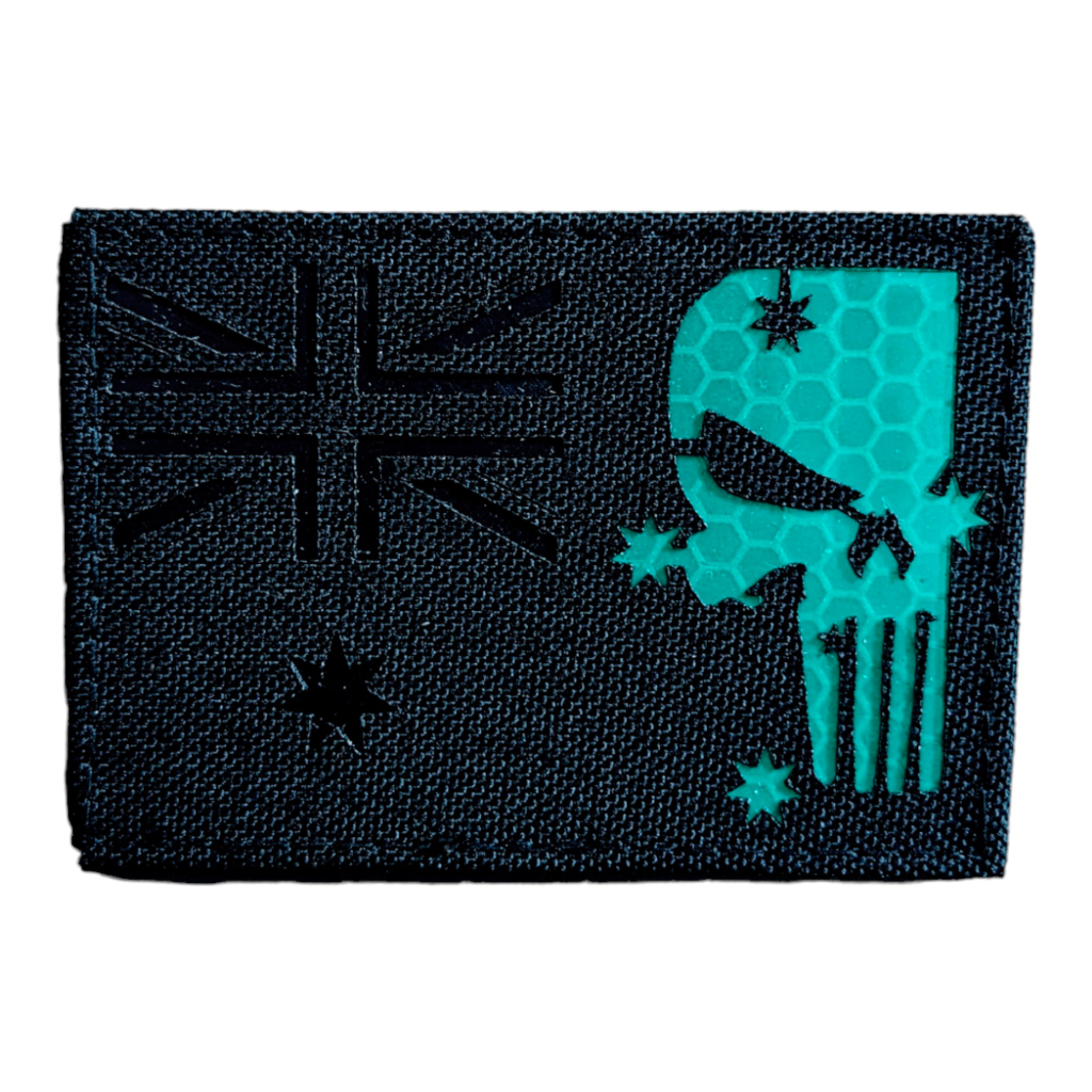Punisher ANF patch with hook Velcro backing
